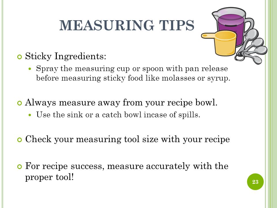 The Importance of Measuring Ingredients Properly